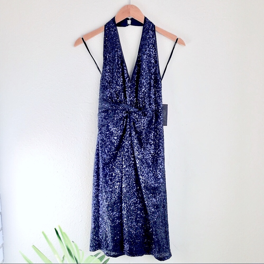 Vince Camuto halter dress